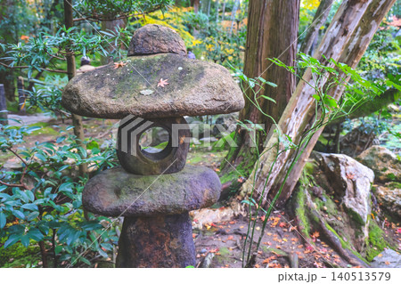 Traditional Stone Lantern in Tenju an Zen Garden Nov 26 2025 Traditional Stone Lantern in Tenju an Zen Garden Nov 26 2025 140513579
