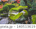 Moss Covered Stone in Tenju an Zen Garden Kyoto Nov 26 2025 140513619