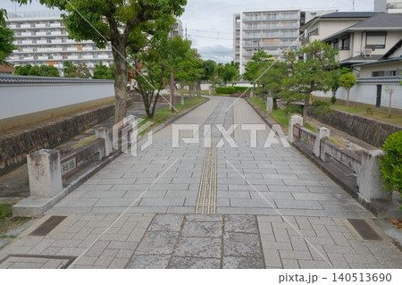 大和郡山市の大和郡山城外堀緑地公園 大和郡山市の大和郡山城外堀緑地公園 140513690