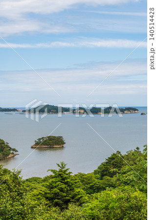日本三景松島　四大観「幽観」扇谷の眺望 140514428