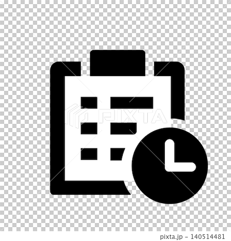 A simple clipboard icon (black) that is easy to use for task management and time management. A simple clipboard icon (black) that is easy to use for task management and time management. 140514481