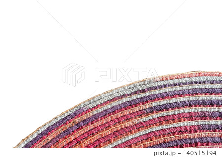 Colorful Carpet Isolated with Clipping Path on White Background Colorful Carpet Isolated with Clipping Path on White Background 140515194