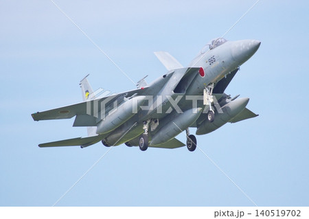着陸態勢の第306飛行隊のF-15J 着陸態勢の第306飛行隊のF-15J 140519702