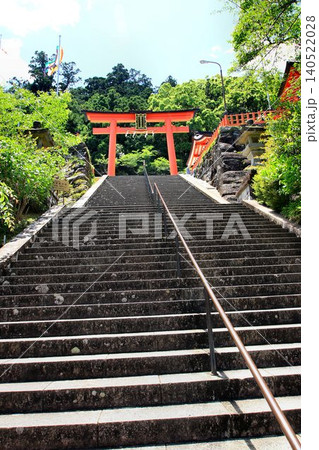 熊野三山の一社…『熊野神社』の御本社【熊野那智大社】 140522028