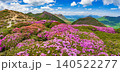 ミヤマキリシマ満開の山々_大分県 くじゅう連山 140522277