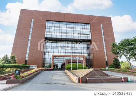 北海道函館市 晴天の函館市役所 北海道函館市 晴天の函館市役所 140522415