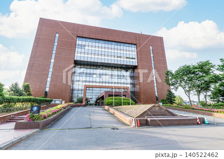 北海道函館市 晴天の函館市役所 北海道函館市 晴天の函館市役所 140522462