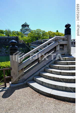日本を代表する名城”大阪城”の気高き姿 極楽橋 日本を代表する名城”大阪城”の気高き姿 極楽橋 140522699