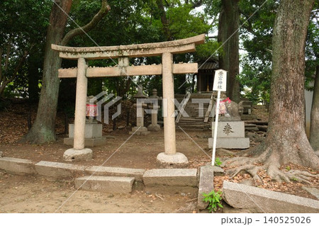 伊丹市猪名野神社境内の末社・愛宕神社 伊丹市猪名野神社境内の末社・愛宕神社 140525026