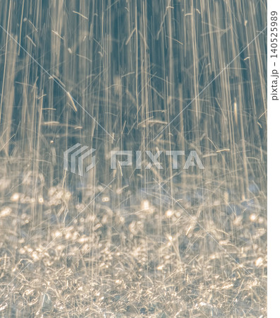 激しく降る雨のイメージ 激しく降る雨のイメージ 140525989