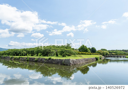 北海道函館市　新緑が美しい初夏の五稜郭 140526972