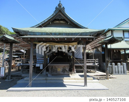 針綱神社の拝殿！愛知県犬山市 140527108