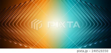 Orange blue minimal arrows elements abstract geometric background Orange blue minimal arrows elements abstract geometric background 140528350