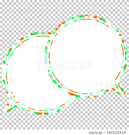 Stained glass style speech bubble, triangular pattern, overlapping conversation Stained glass style speech bubble, triangular pattern, overlapping conversation 140528410