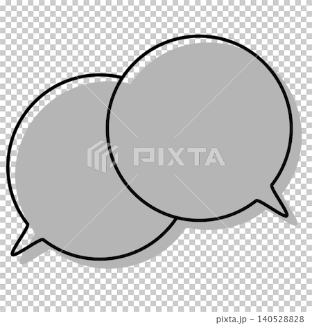 Simple, misaligned speech bubbles, overlapping conversations Simple, misaligned speech bubbles, overlapping conversations 140528828