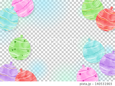 色彩鮮豔的水彩風格水彩背景插圖,非常適合夏季節慶和活動(留有空白區域) 色彩鮮豔的水彩風格水彩背景插圖,非常適合夏季節慶和活動(留有空白區域) 140531903