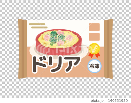 冷凍ドリア　イラスト 140531920