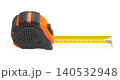 Construction tape measure clipping path isolated on white background 140532948