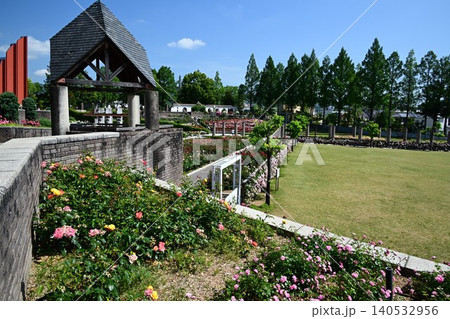 伊丹市立みどりのプラザ 春の荒牧バラ公園 伊丹市立みどりのプラザ 春の荒牧バラ公園 140532956