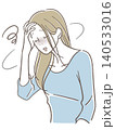 目眩がする女性 140533016
