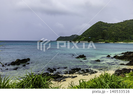 奄美大島 打田原海岸の風景 奄美大島 打田原海岸の風景 140533516