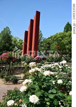 伊丹市立みどりのプラザ 春の荒牧バラ公園 伊丹市立みどりのプラザ 春の荒牧バラ公園 140533590
