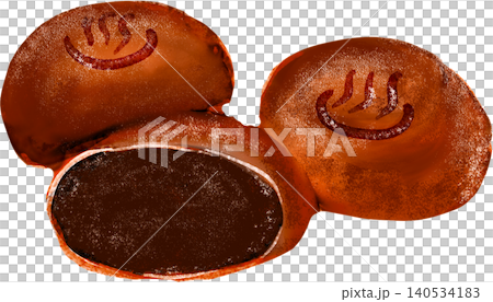 Hot spring steamed buns, brown sugar steamed buns Hot spring steamed buns, brown sugar steamed buns 140534183