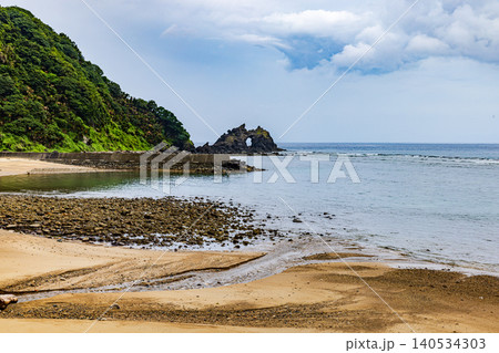 奄美大島 大金久トゥルス公園の風景 奄美大島 大金久トゥルス公園の風景 140534303