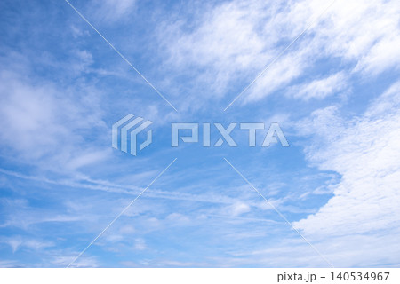 青空と白い雲 青空と白い雲 140534967