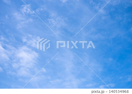 青空と白い雲 青空と白い雲 140534968