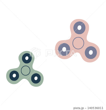 Fidget spinners providing sensory stimulations and stress relief 140536011