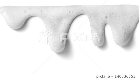 White soap foam, suds of detergent or shampoo. 140536553