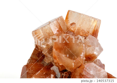 Macro mineral stone Aragonite on a black background Macro mineral stone Aragonite on a black background 140537315
