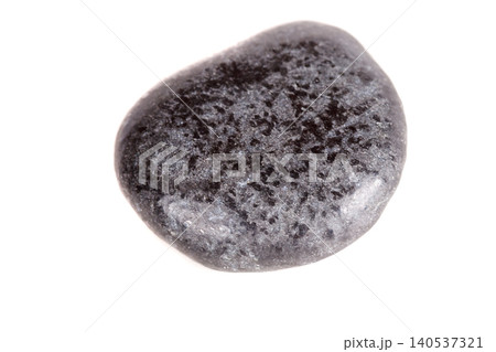 Macro mineral stone lignite on a white background Macro mineral stone lignite on a white background 140537321