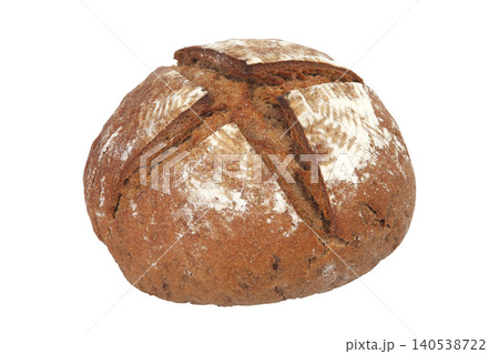 Traditional Loaf of Bread on White. Traditional Loaf of Bread on White. 140538722