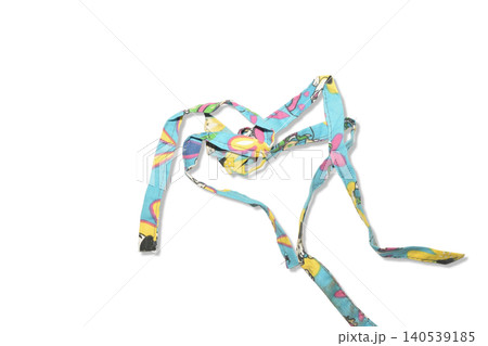 Narrow stripes of colored fabric. Narrow stripes of colored fabric. 140539185