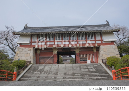 伏見桃山城の城門 伏見桃山城の城門 140539833
