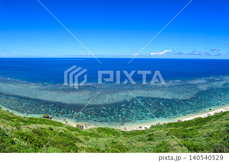 宮古島のとても美しい海の風景 宮古島のとても美しい海の風景 140540529