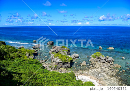 宮古島のとても美しい海の風景 宮古島のとても美しい海の風景 140540551