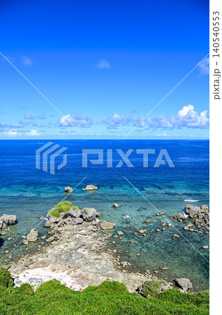 宮古島のとても美しい海の風景 宮古島のとても美しい海の風景 140540553