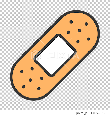 Adhesive plaster icon 140541320
