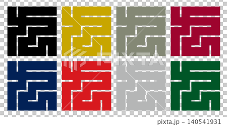 家紋-角字-九(きゅう)|長久と飛躍 家紋-角字-九(きゅう)|長久と飛躍 140541931