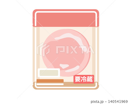 パックに入ったロースハム　イラスト 140541969