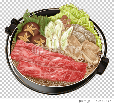 すき焼き すき焼き 140542257