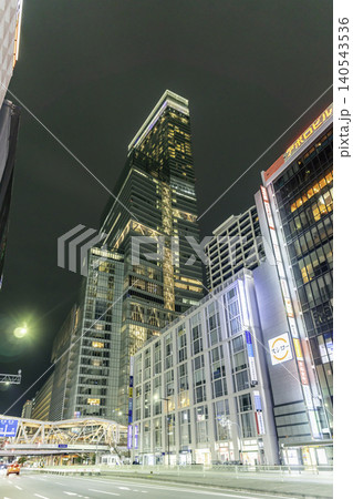 大阪夜景 天王寺 あべのハルカス 大阪府大阪市 大阪夜景 天王寺 あべのハルカス 大阪府大阪市 140543536