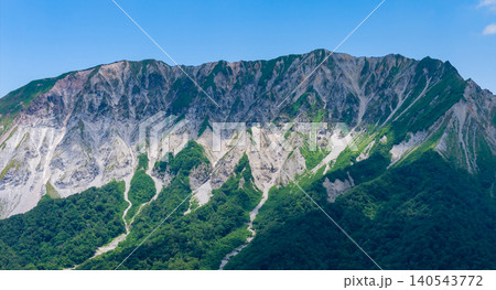 森と岩壁が織りなす大山南壁 森と岩壁が織りなす大山南壁 140543772