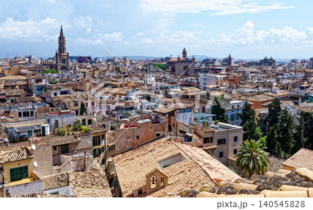 Top view of the city of Palma de Mallorca Top view of the city of Palma de Mallorca 140545828