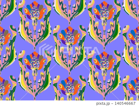 seamless pattern with wildflowers seamless pattern with wildflowers 140546667