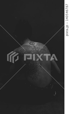 backside full of tatto backside full of tatto 140546787