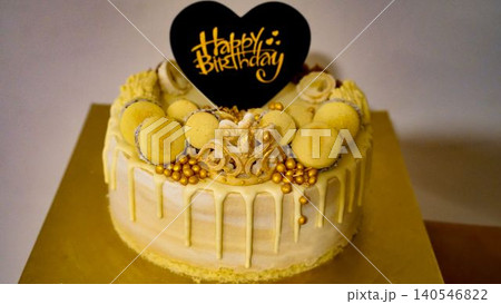 wedding cake decorated with heart wedding cake decorated with heart 140546822